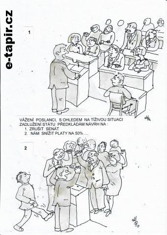 Poslanci snižují platy-433c7990