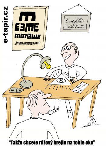 Růžové brýle barva-ca749f22