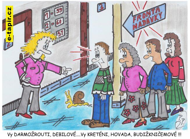 361 - Fronta nadávky