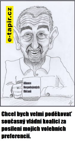 Andrejův dík vládní koalici