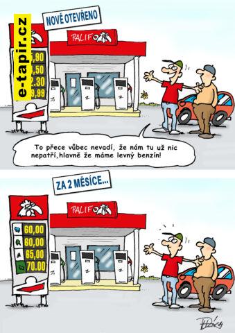 V.Dvorak vtip benzinka