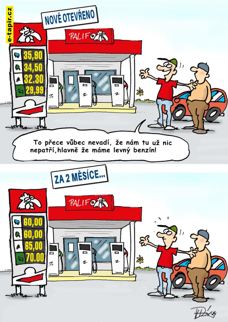 V.Dvorak vtip benzinka