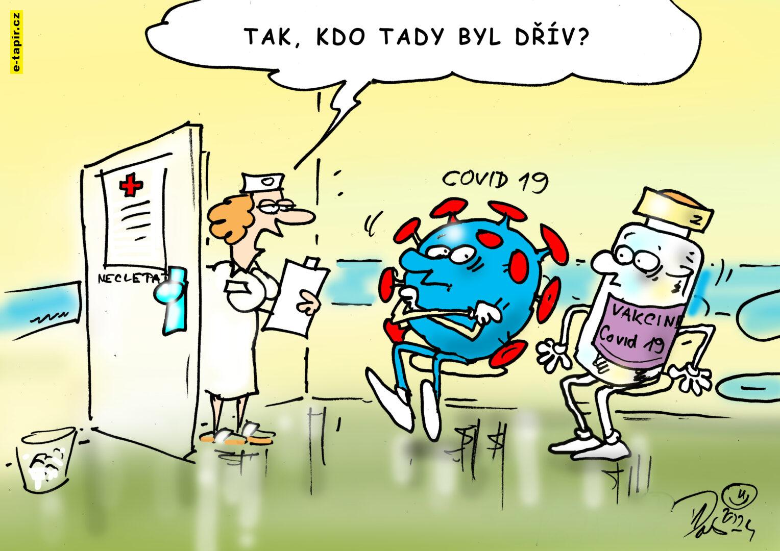 V.Dvorak vtip Covid, vakcine