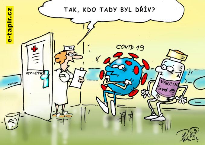 V.Dvorak vtip Covid, vakcine
