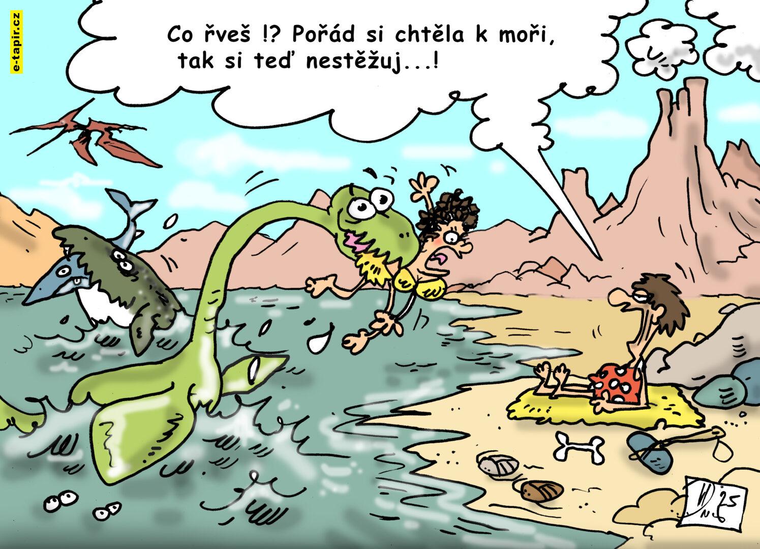 V.Dvorak vtip praveke more